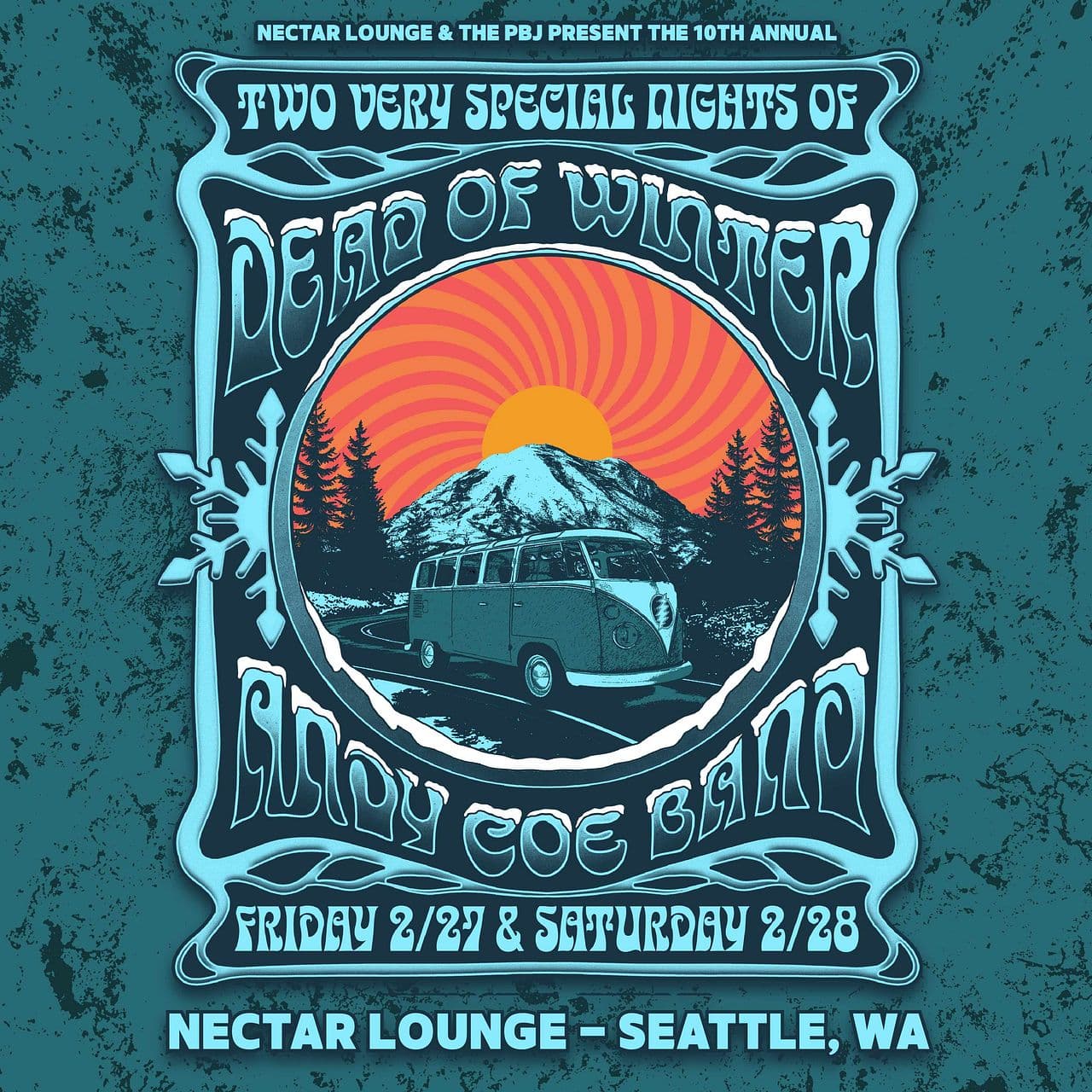 10th Annual "Dead Of Winter" 2 special nights! featuring ANDY COE BAND