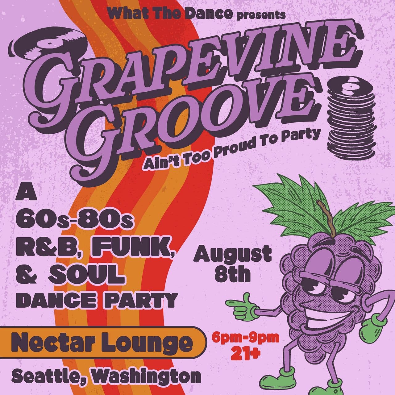 GRAPEVINE GROOVE: AN EARLY EVENING MOTOWN-INSPIRED PARTY